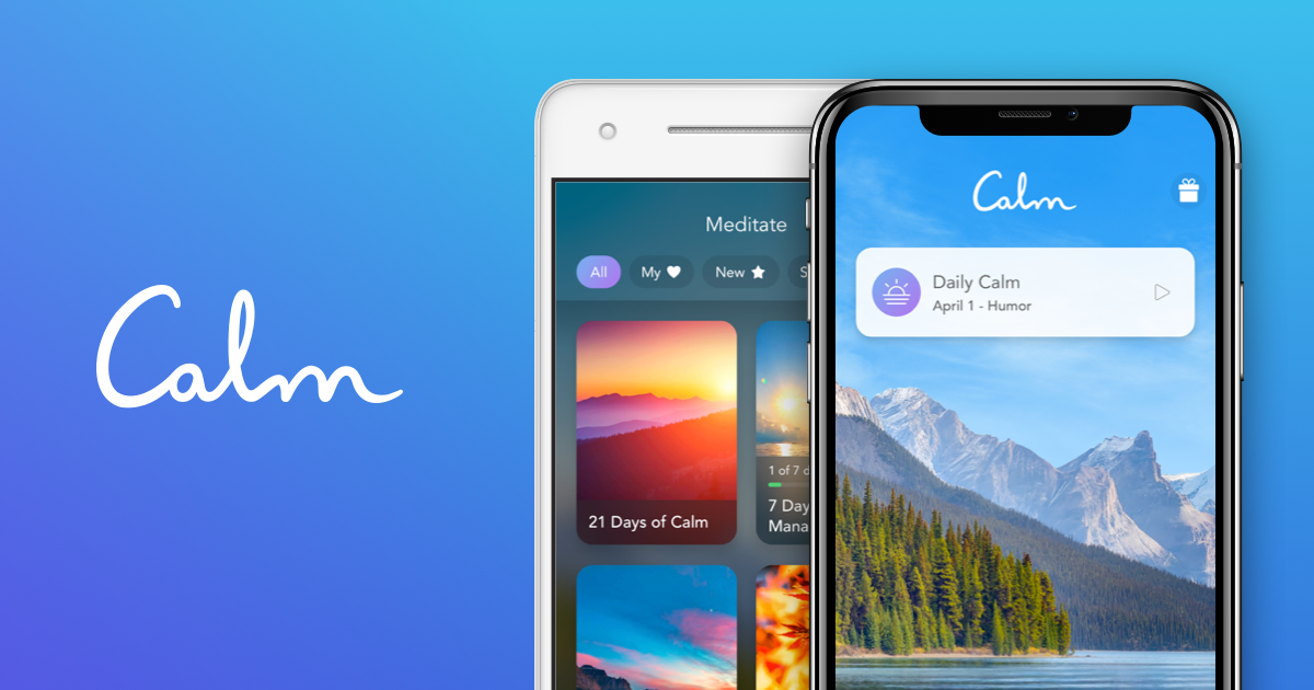 5 Apps para combatir la ansiedad 1 Calm