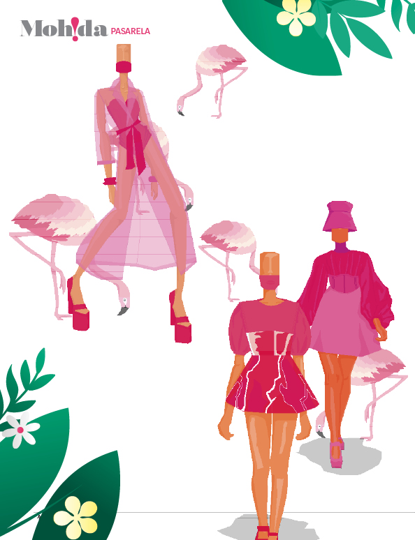 Bring back those summers, la moda ha cambiado y las ilustraciones cobran vida… 1 Reportaje455.54jpg