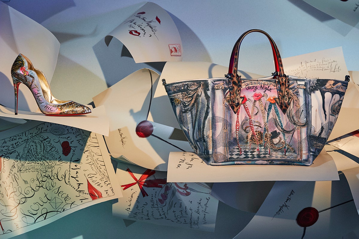 Christian Louboutin cabaraparis borsa estate 2020 2