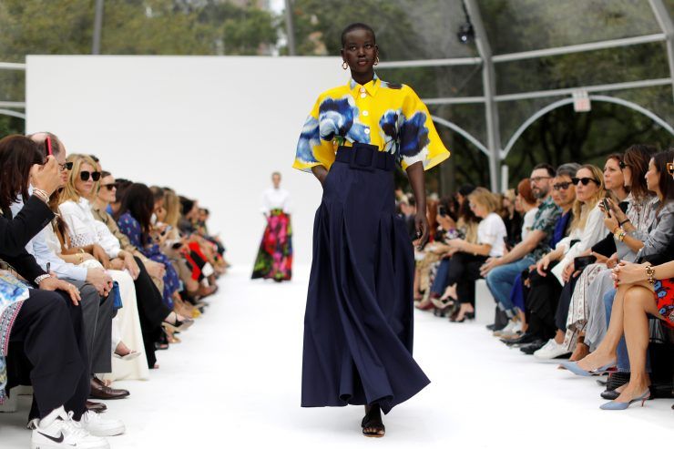2019 09 09T161532Z 1531213427 RC14531D0C00 RTRMADP 3 FASHION NEW YORK CAROLINA HERRERA 740x493 1