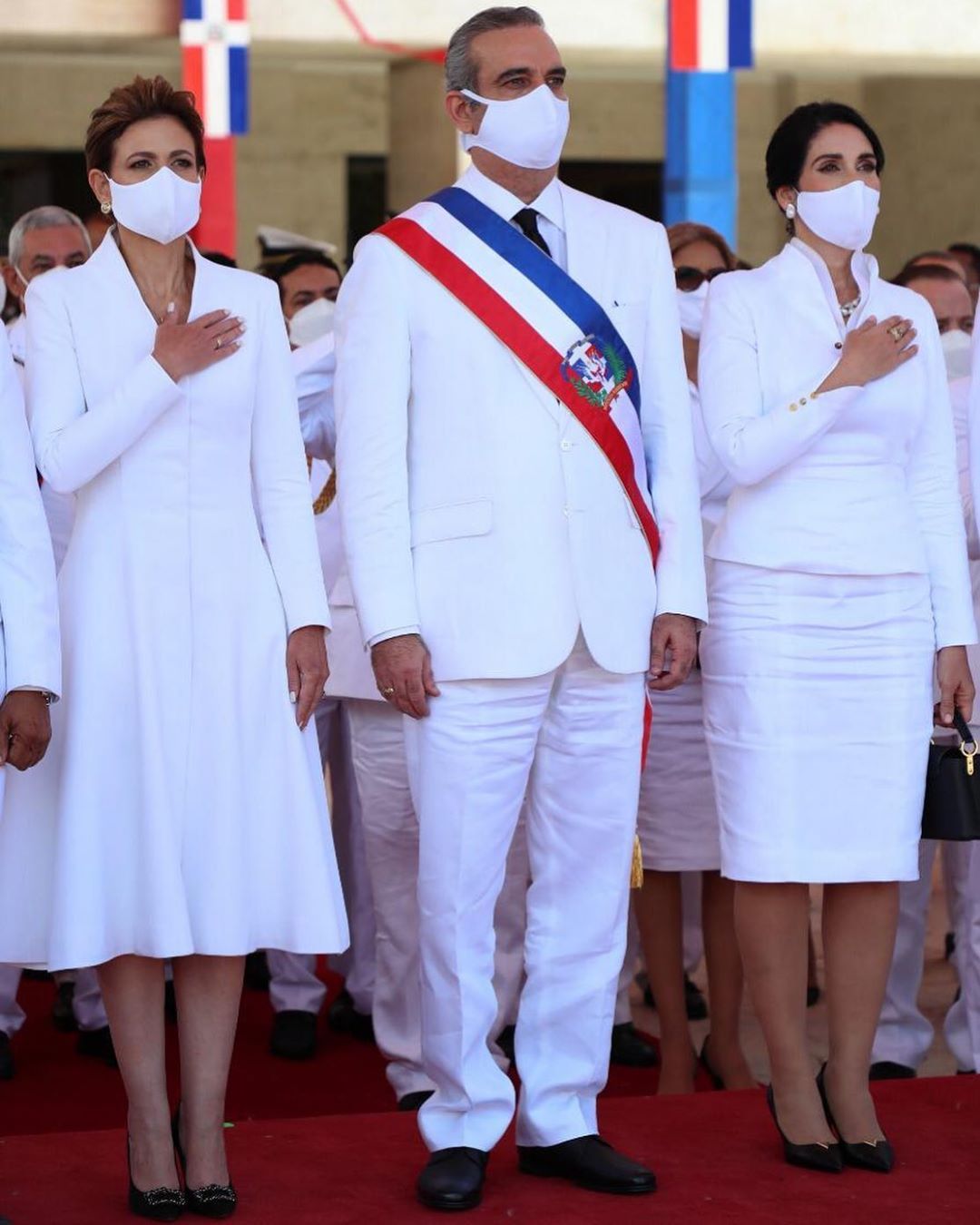 Diseñadores dominicanos, protagonistas en la toma de posesión 2020 3 Presidente Luis Abinader