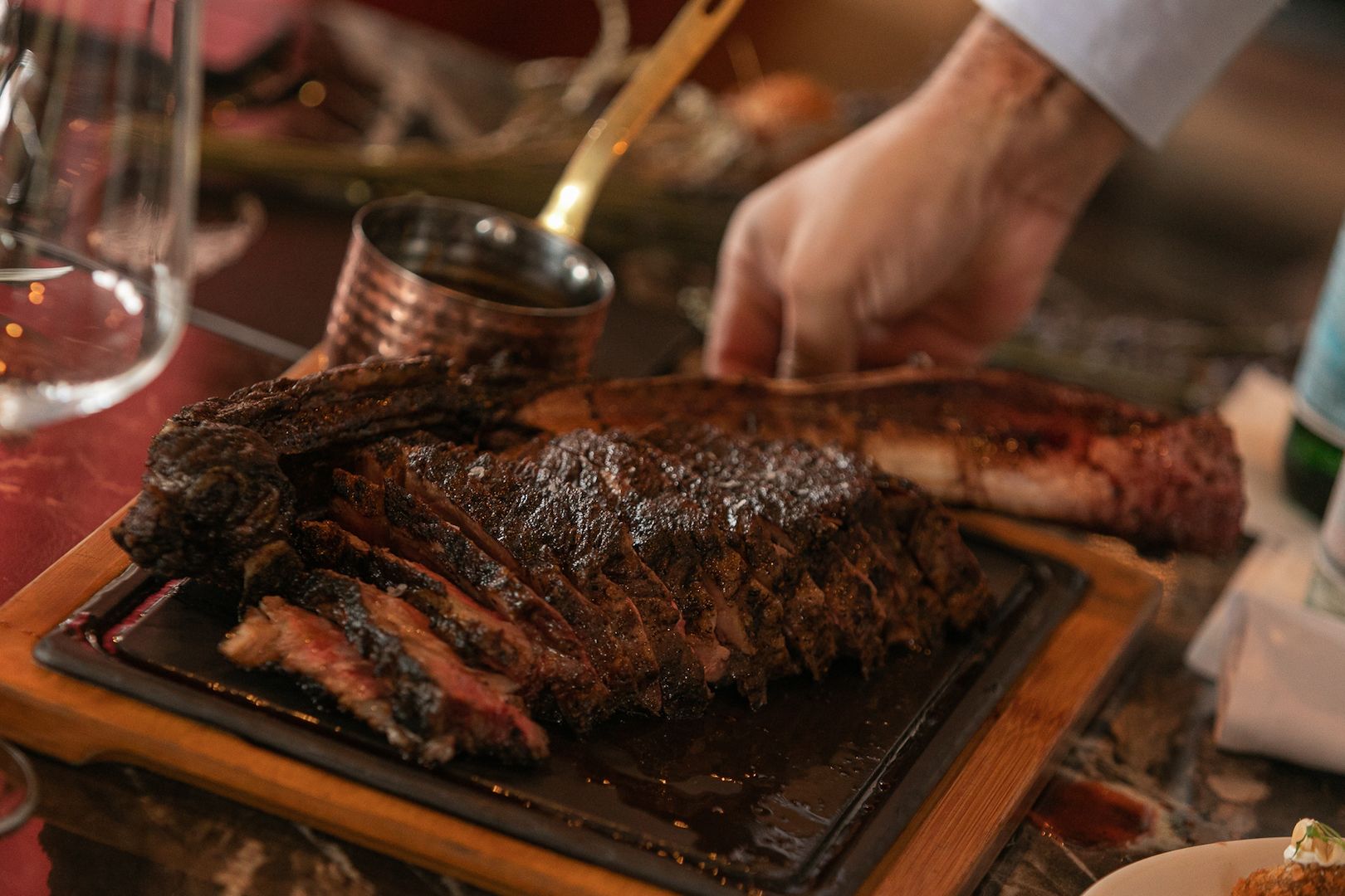 the butcher shop