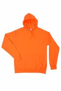 basic hoodie orange