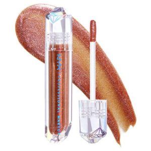 9.NYX PMU Makeup Lips Lip Gloss DIAMONDS AND ICE PLEASE LIP TOPPER DDG02 THATS FIRE 000 0800897211639 OpenSwatch