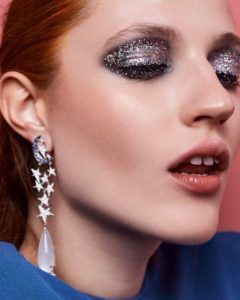 glitter makeup beauty looks