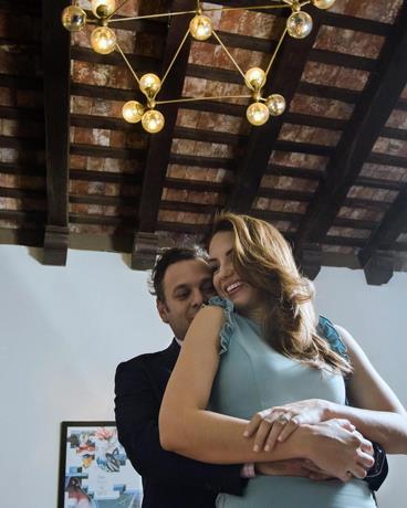 la comunicadora lorenna pierre y el empresario jacinto peynado se casan y un cupido revela intimidades