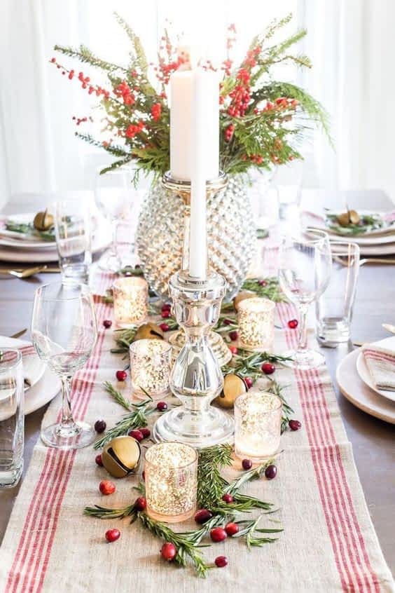 ¿Cómo montar una mesa navideña perfecta? 2 xmas tablescape 3