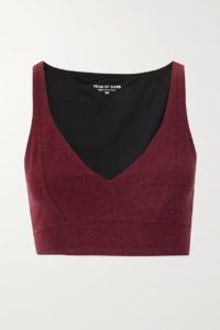¡Vístete como Leisy Fit mientras trabajas en tu nueva meta! 2 1.Melange stretch sports bra