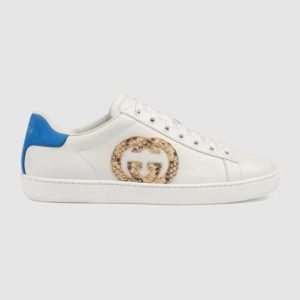 1.Zapatilla Ace con GG para mujer Gucci