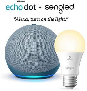 Nuevo Echo Dot 4ta Gen Creusculo Azul paquete con Sengled Bluetooth foco producto Certificado para for Humanos