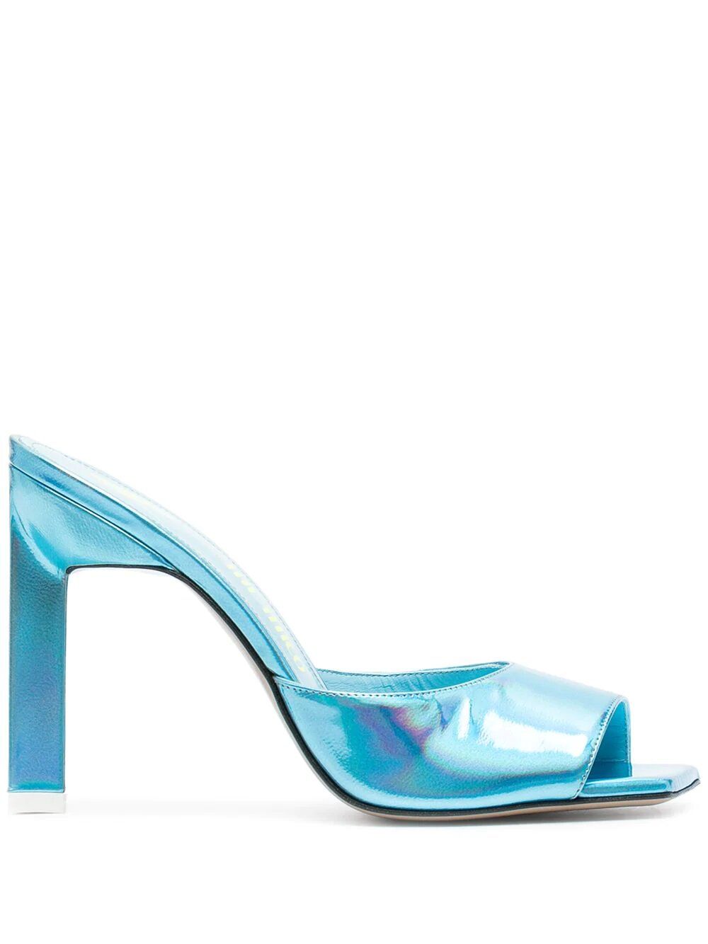 Sandalias slip on metalizadasThe Attico