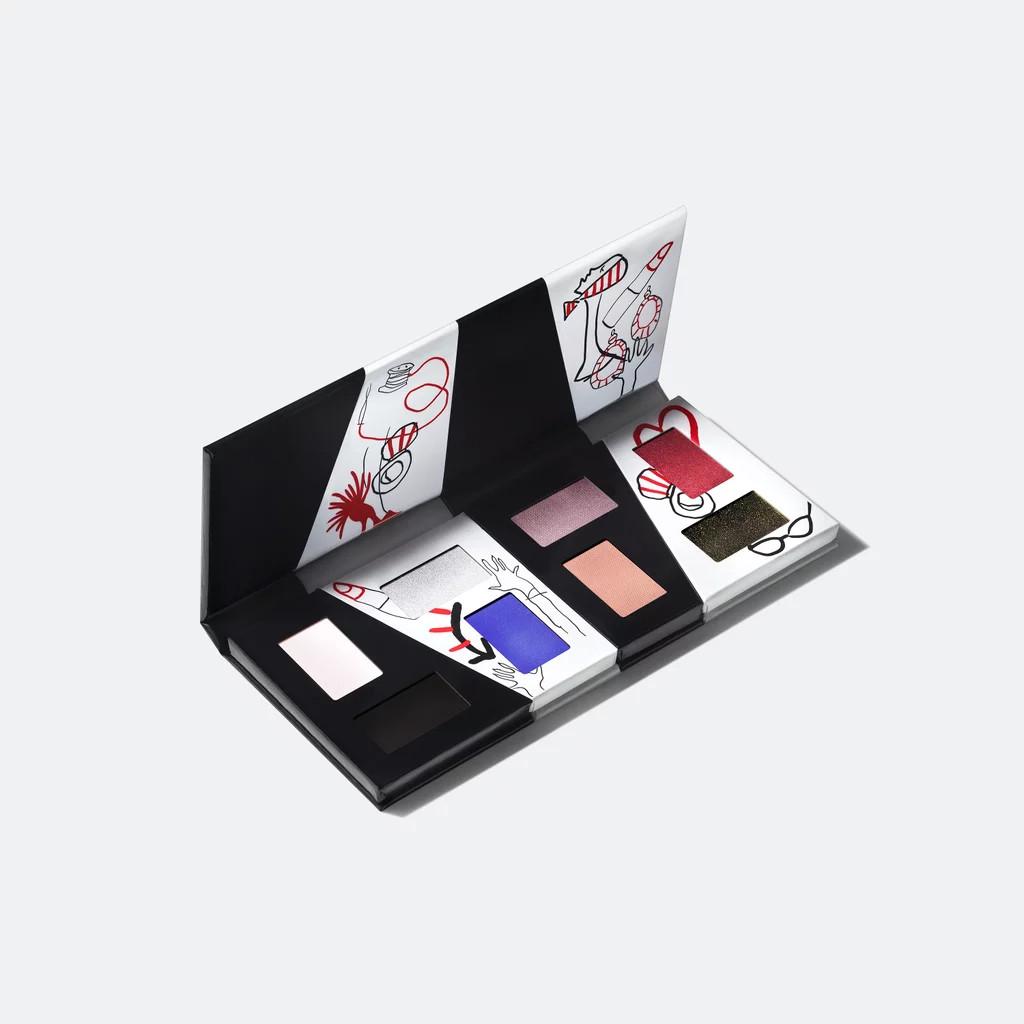 Emma Stone acapara miradas en la premier de Cruella 4 MAC x Disney Cruella Eyeshadow Palette Cruella To Be Kind Angled