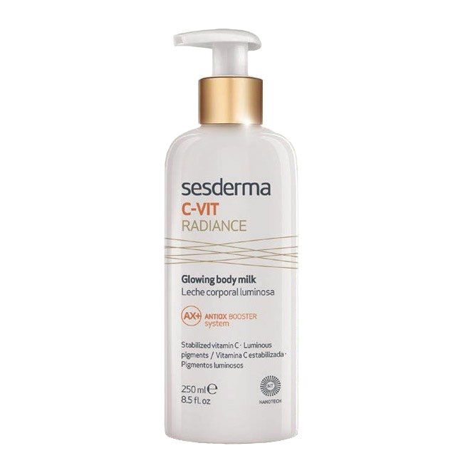 sesderma c vit radiance glowing body milk 250ml 1