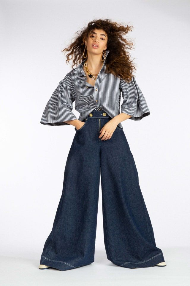 7 tendencias que no podrás dejar pasar este otoño-invierno 8 00003 tanya taylor RTW fall 21 Dark Denim
