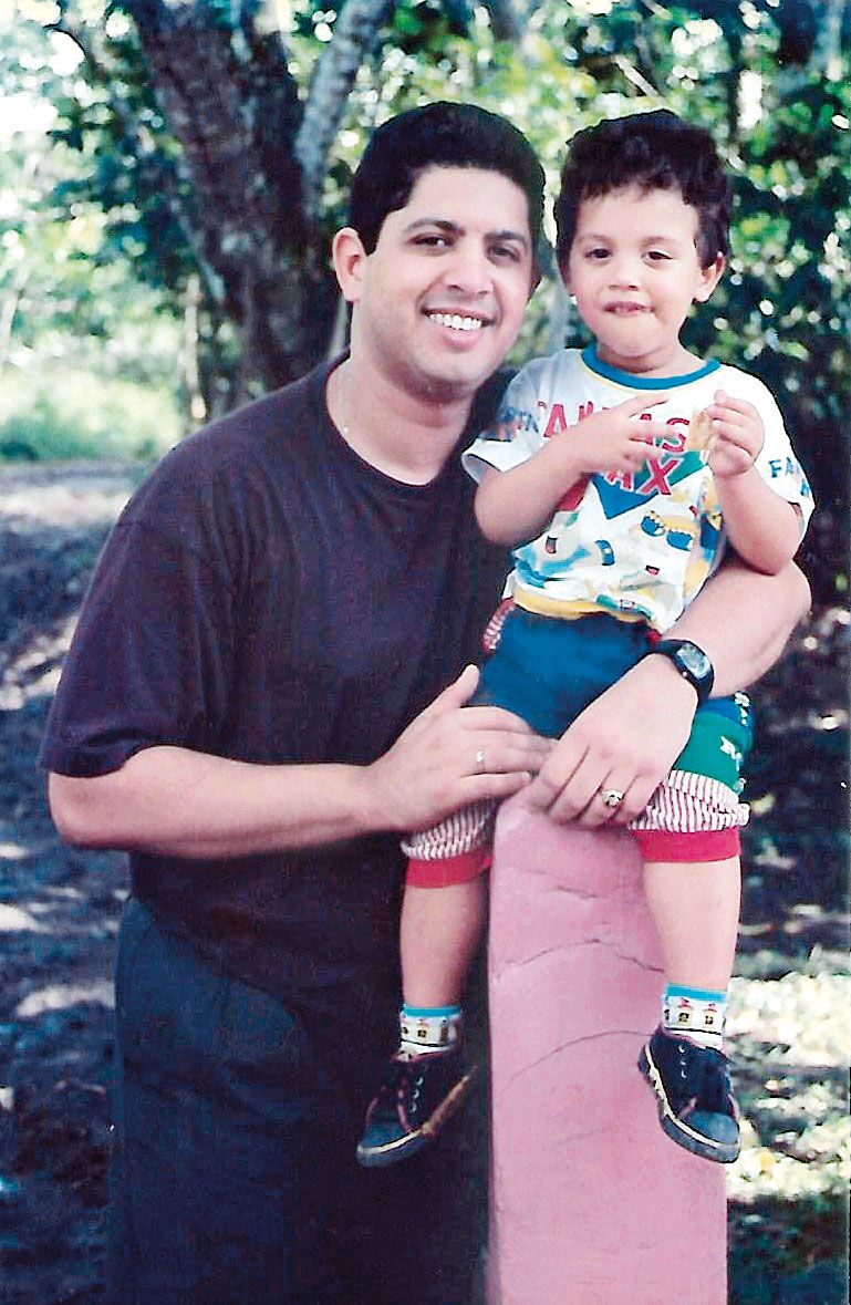 Hombres oh! Creativos, líderes y talentosos 2 Diego baby con padre