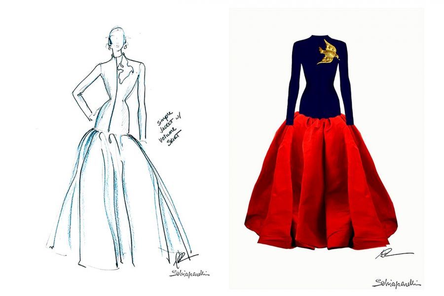 lady gaga deslumbro en toma de posesion de joe biden con un schiaparelli 1116936