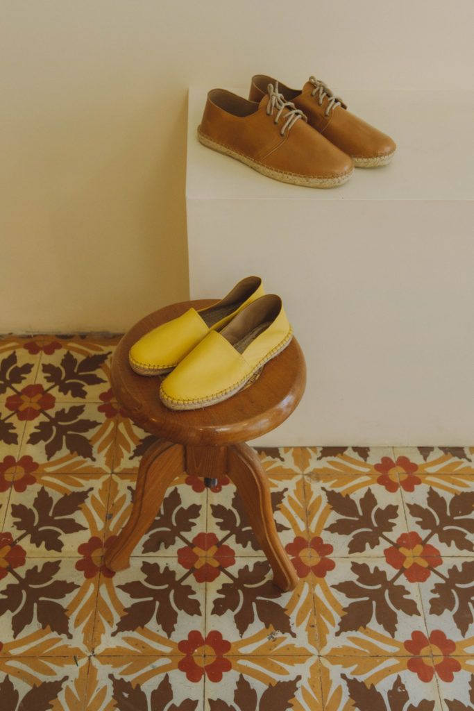 3. Detalle Alpargatas. Modelo Sierra y modelo Pastor