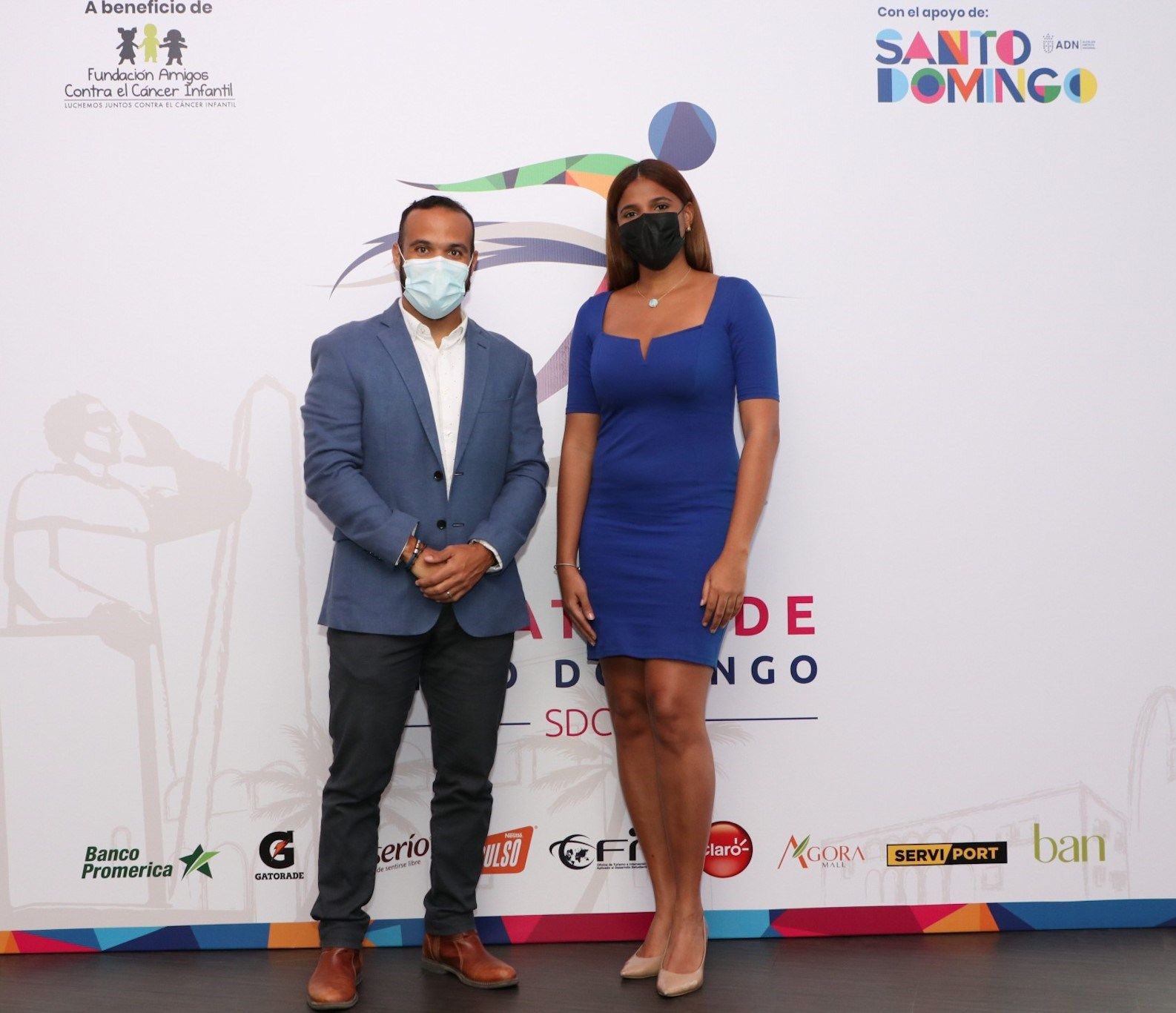 Mario Abreu y Nicole Cruz