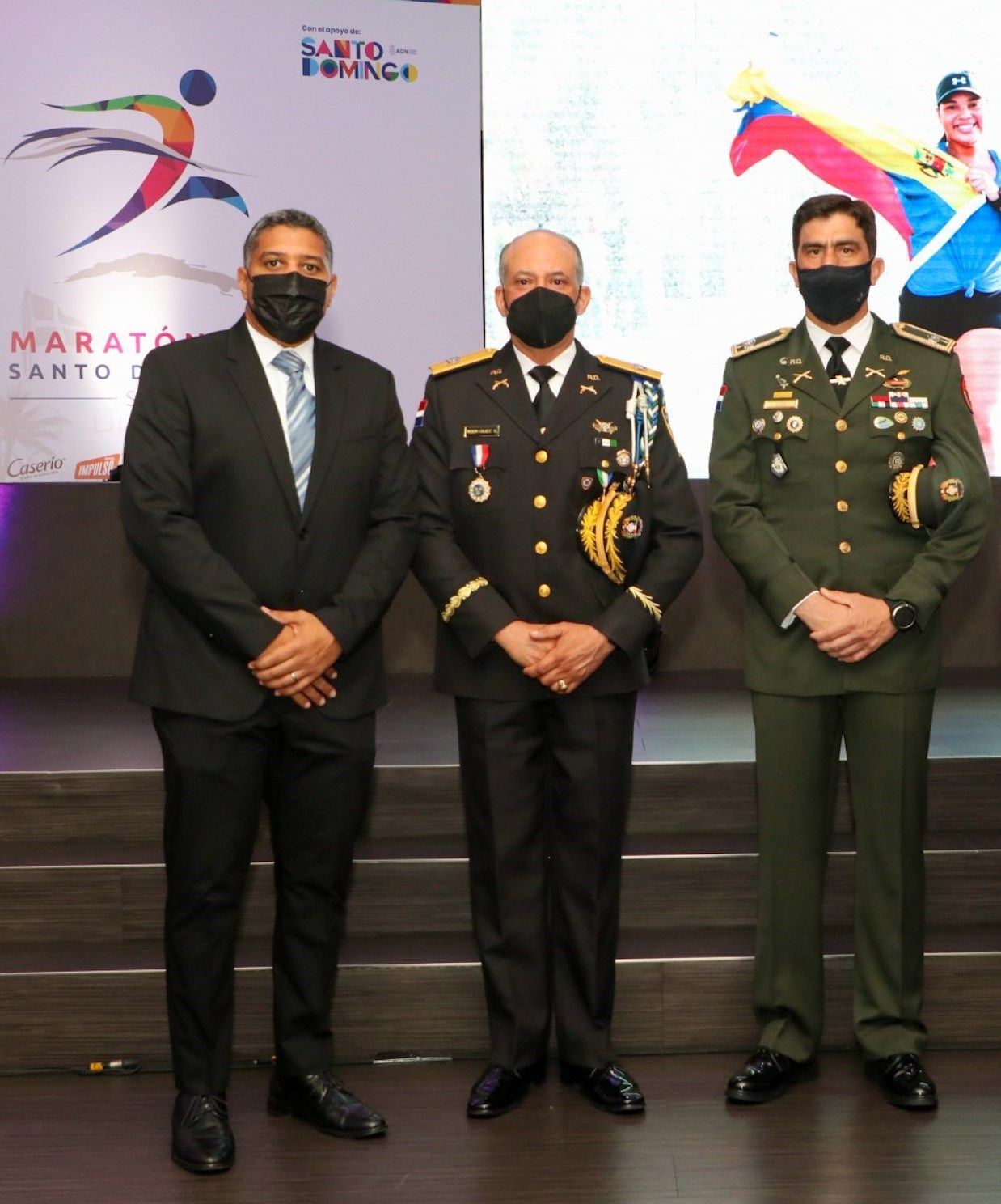 Samuel Nunez General Ernesto Rodriguez Garcia Coronel Freddy Soto