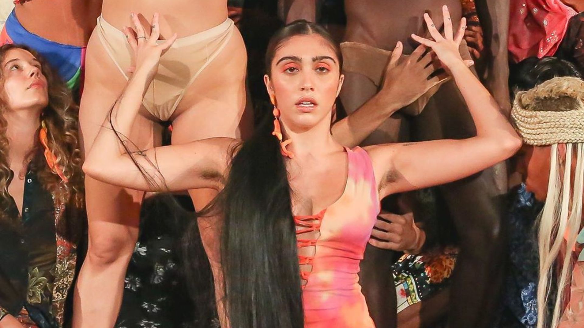 lourdes leon hija de madonna en el evento art basel de miami 1