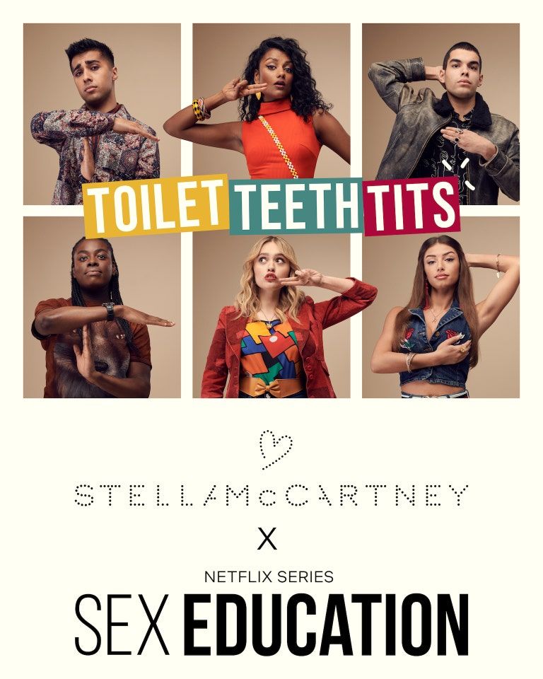 Stella McCartney se asocia con el reparto de "Sex Education" 2 st