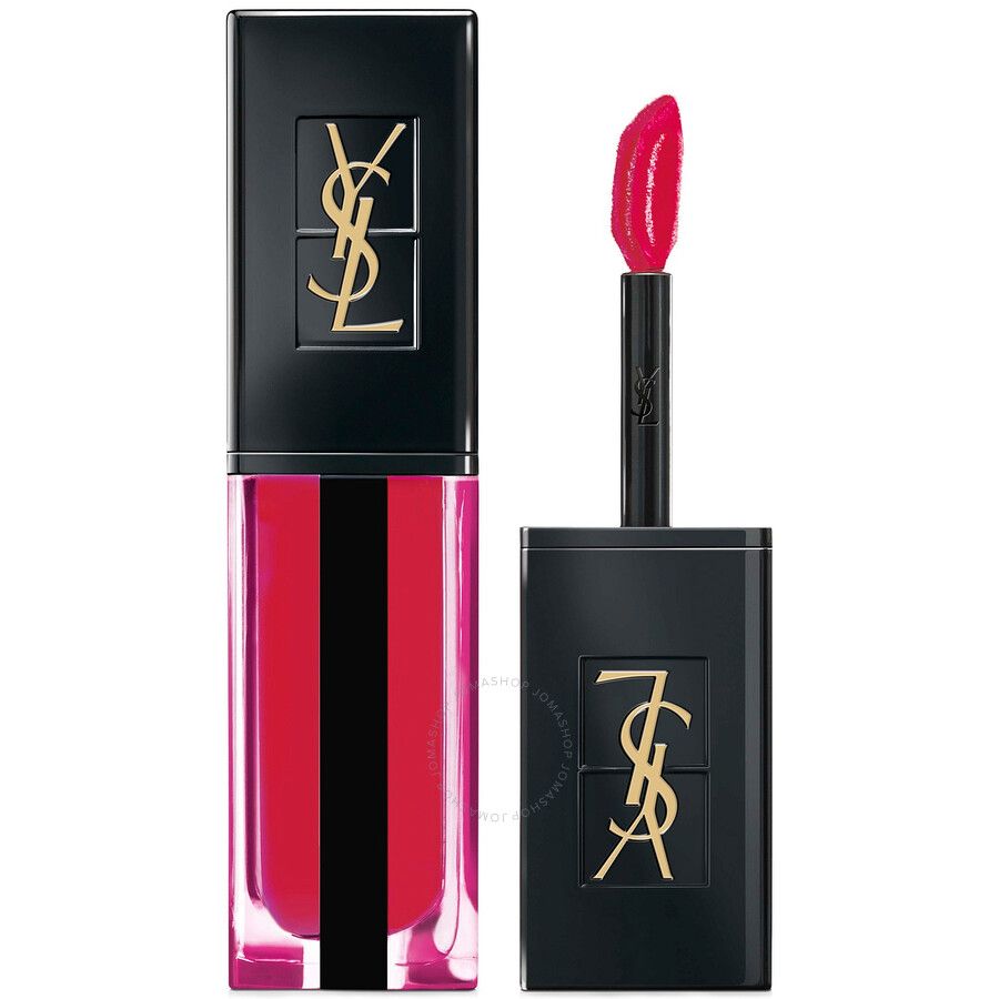 ysl water stain lip stain color 602 vague de rouge fresh strawberry red 3614272559530