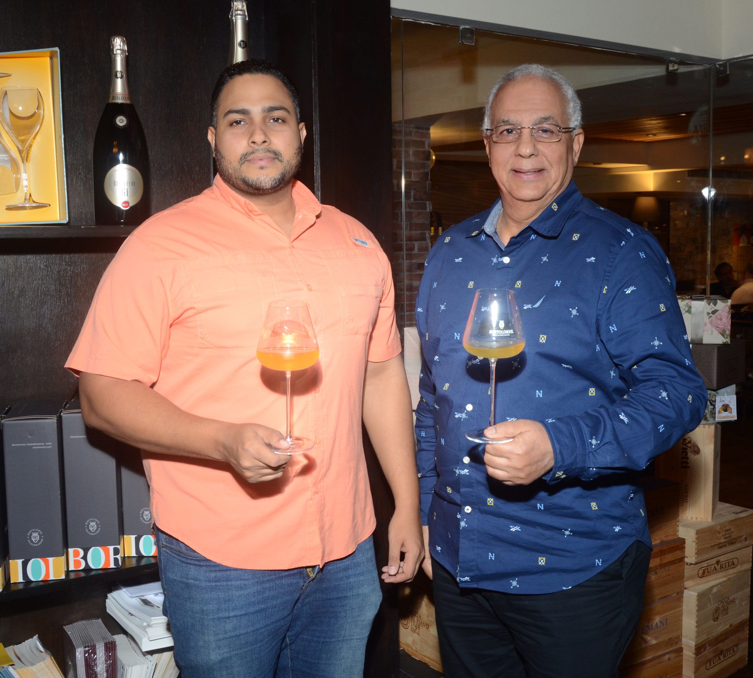 Jose Delgado Liriano y Claudio Liriano Castro