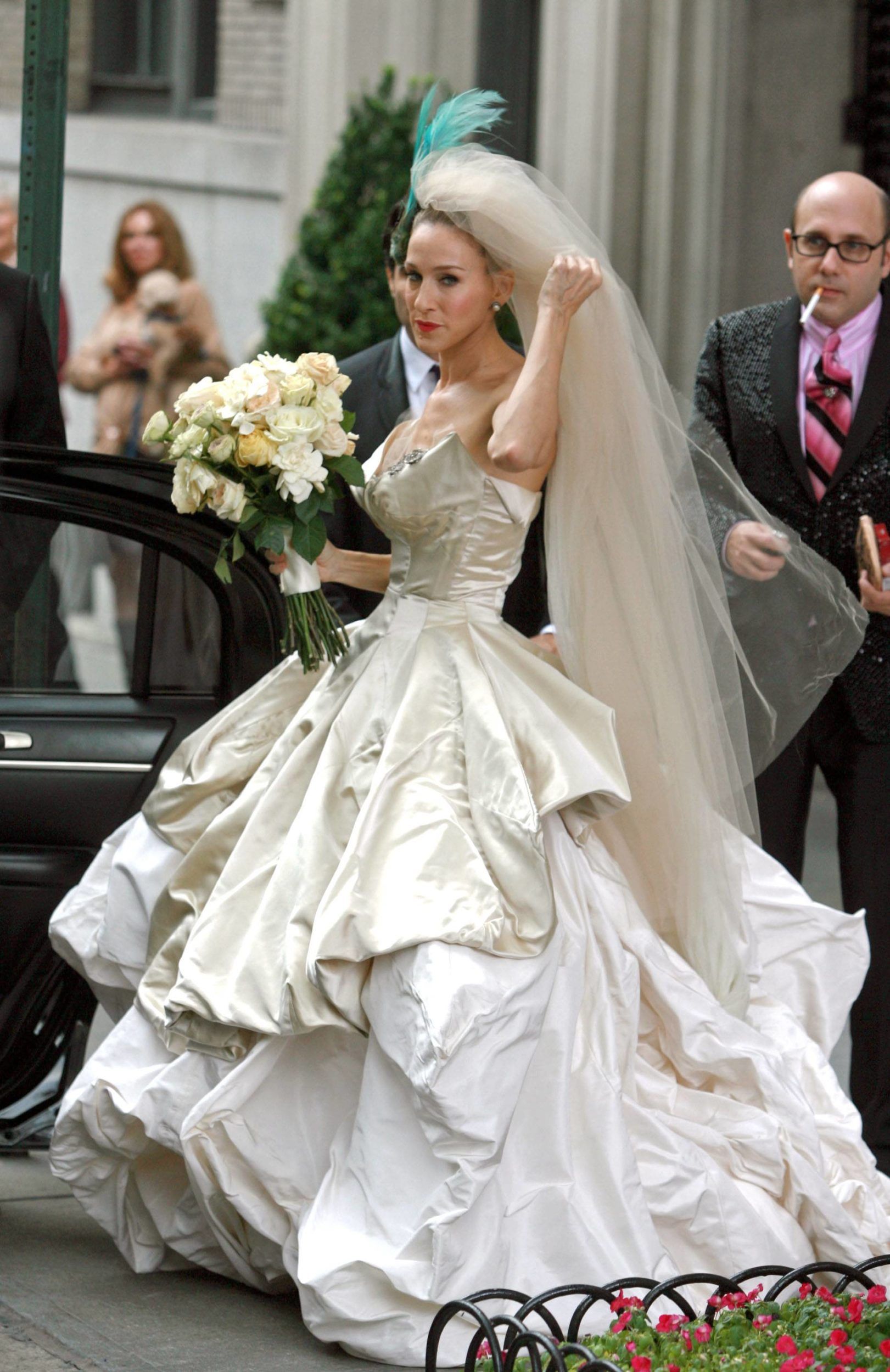 “Sex and the City” cuatro mujeres y 40 historias que contar 3 vestido boda carrie 4