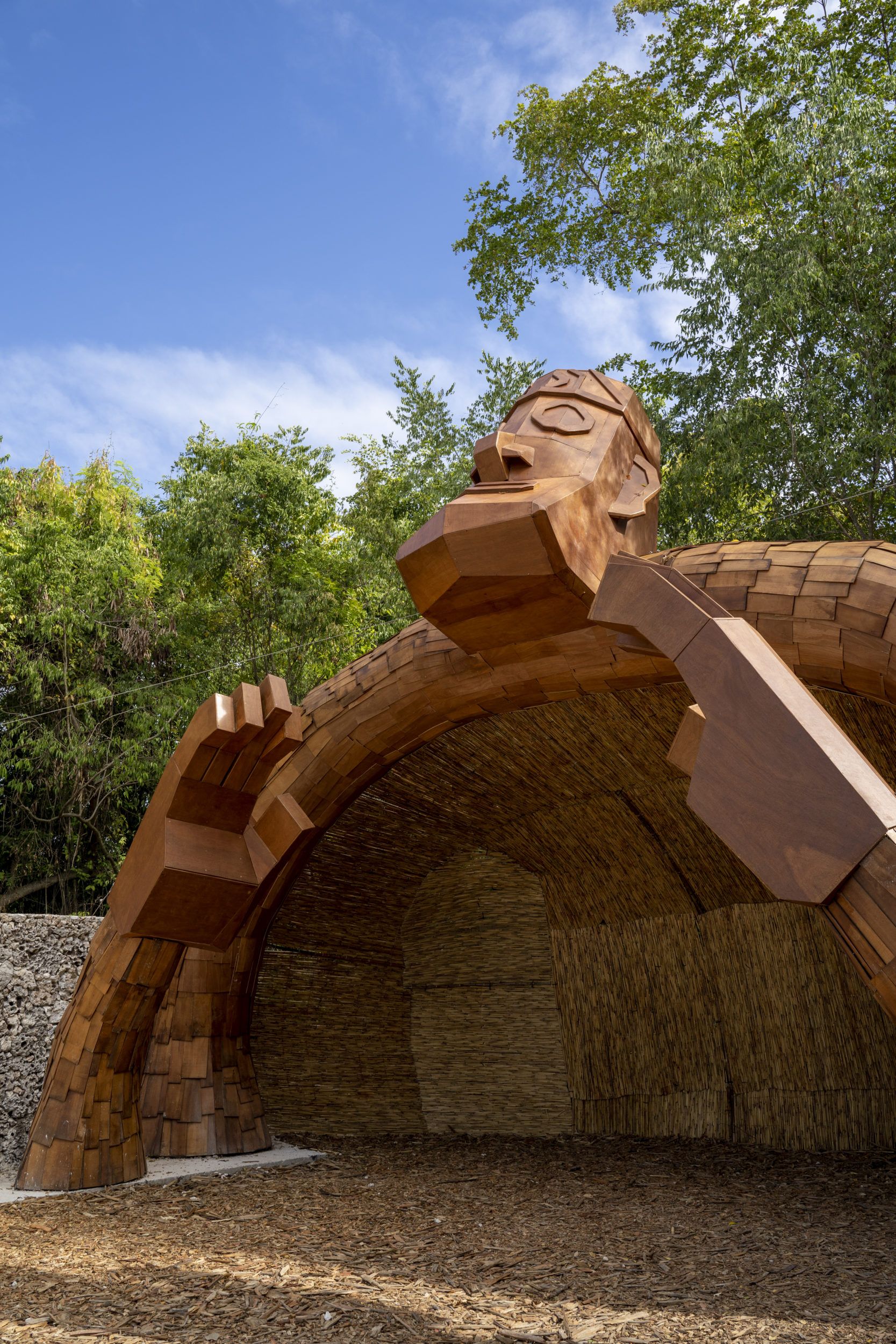 Esta es la nueva obra de arte en la Reserva Ecológica Ojos Indígenas 1 A7300011