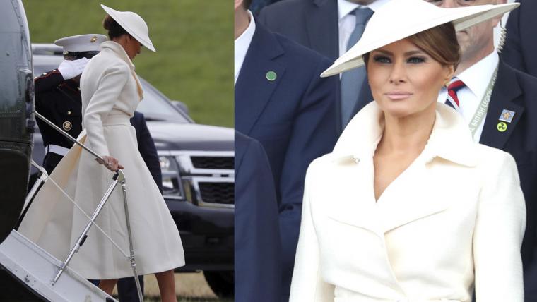 250.000 dólares por un sombrero de Melania Trump 2 melania 1