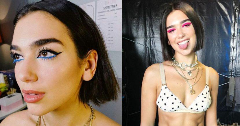 looks de belleza dua lipa maquillaje