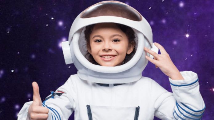 Ella es astronauta