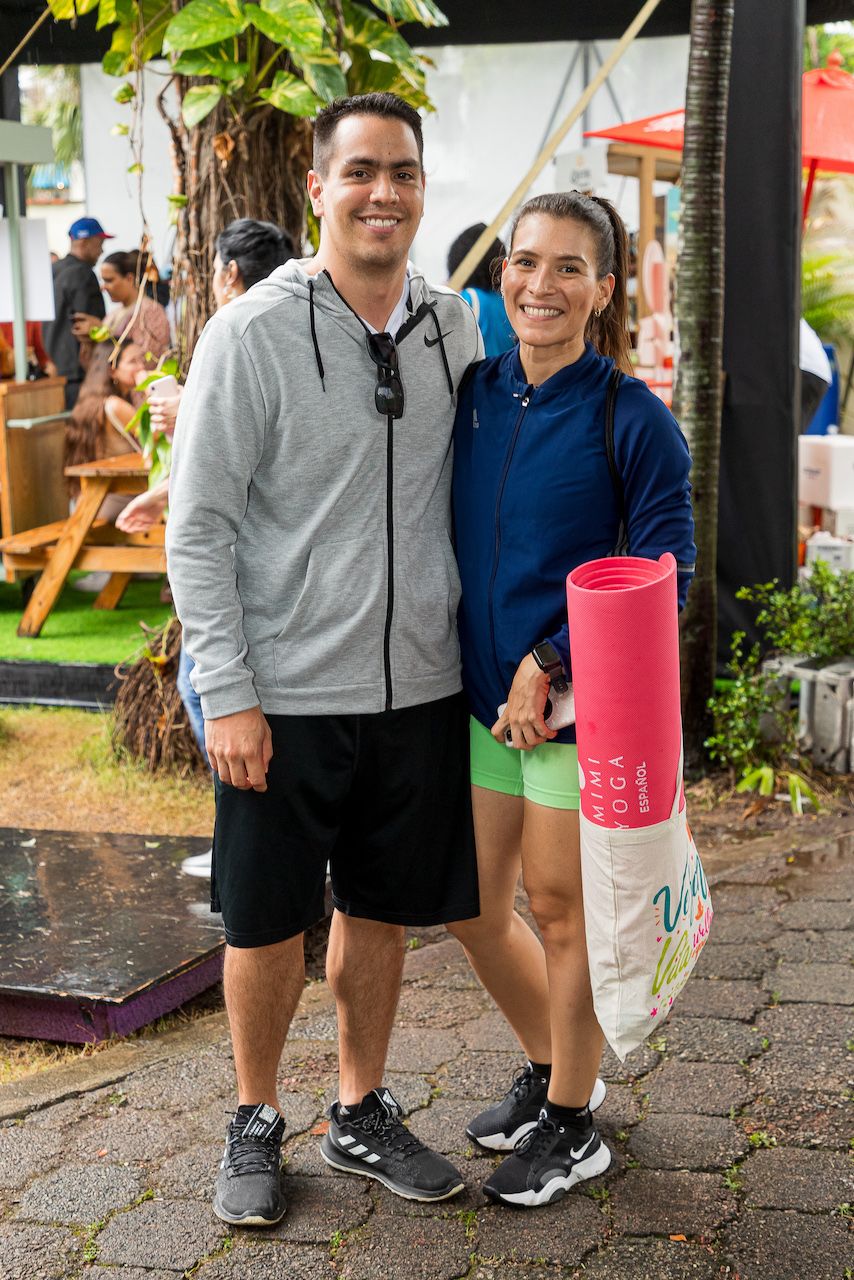 Fernando Moron y Geraldine Viña