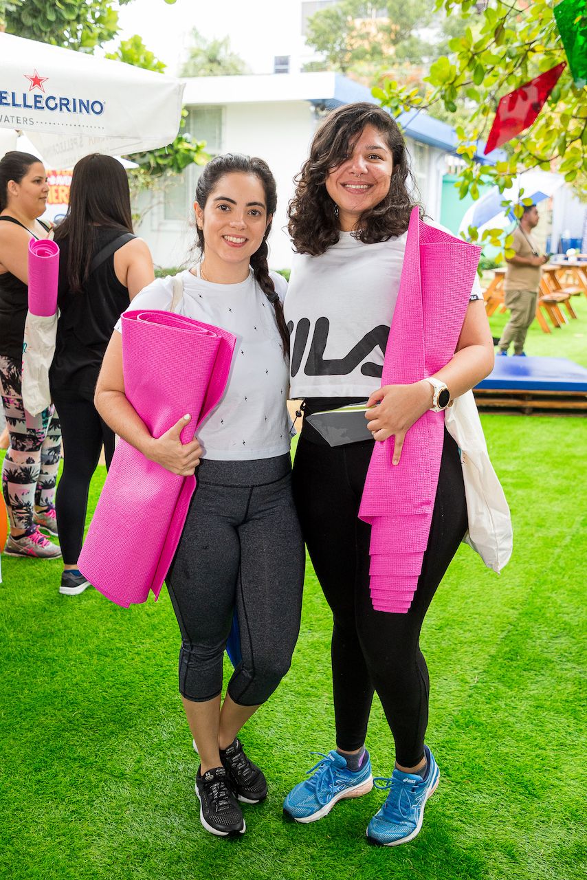 Lwigina Ramírez y Laura Portuondo