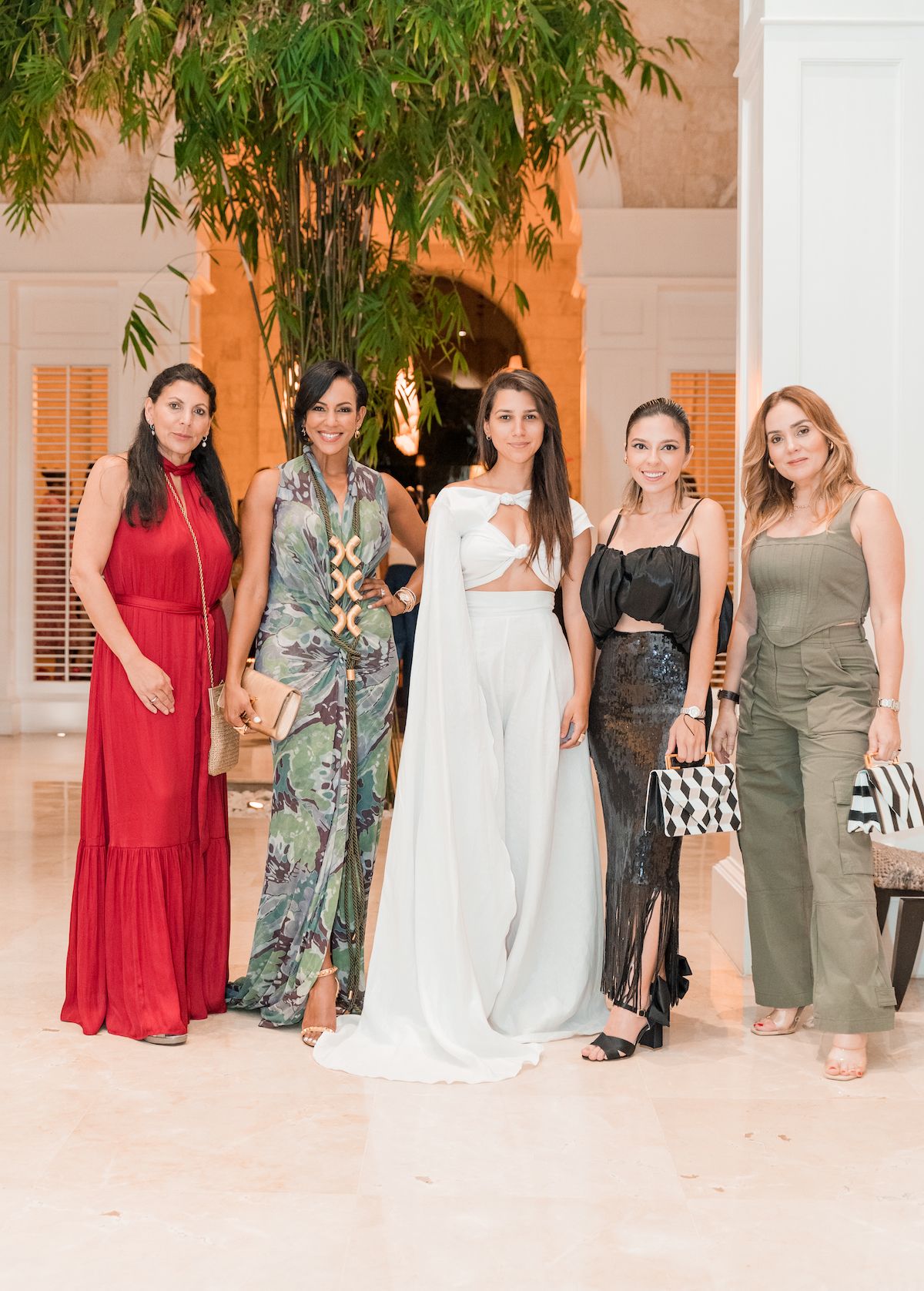 Santa Paloma y Rosaida González Fundación realizan primer Latam Summer Edition en República Dominicana 3 4.Yesmin Serulle Milka Waterland Rosaida Gonzalez Laura Cepeda y Andriana Urueta