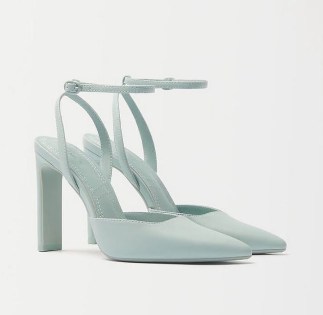 Baggy jeans 8 zapatos azul bershka