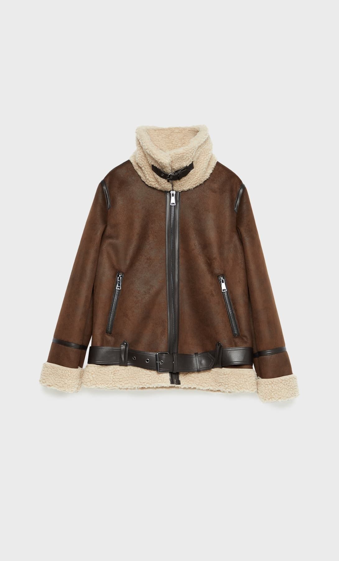 Tonalidades marrones en otoño 2 Chaqueta Stradivarius