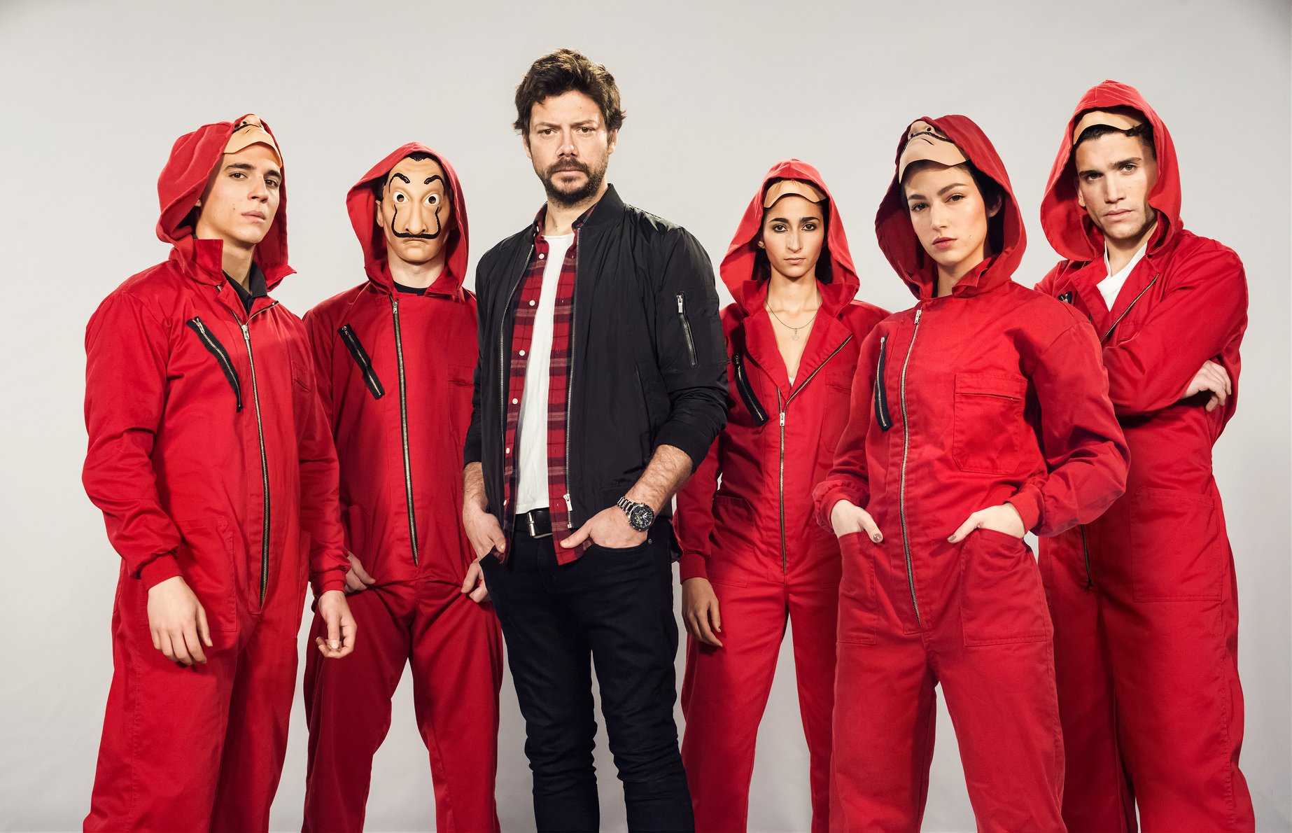 40 series exitosas inspiradas en libros y comics 13 La casa de papel