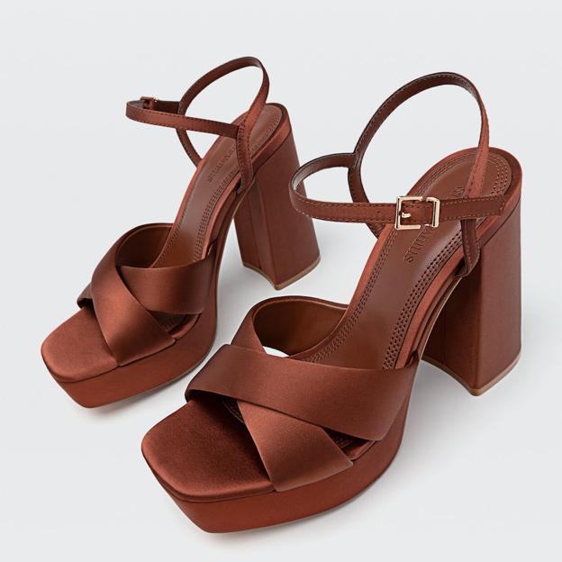 Tonalidades marrones en otoño 6 zapatos tacon comodo stradivarius
