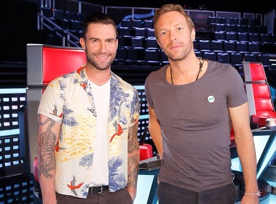 Adam Levine y Chris Martin