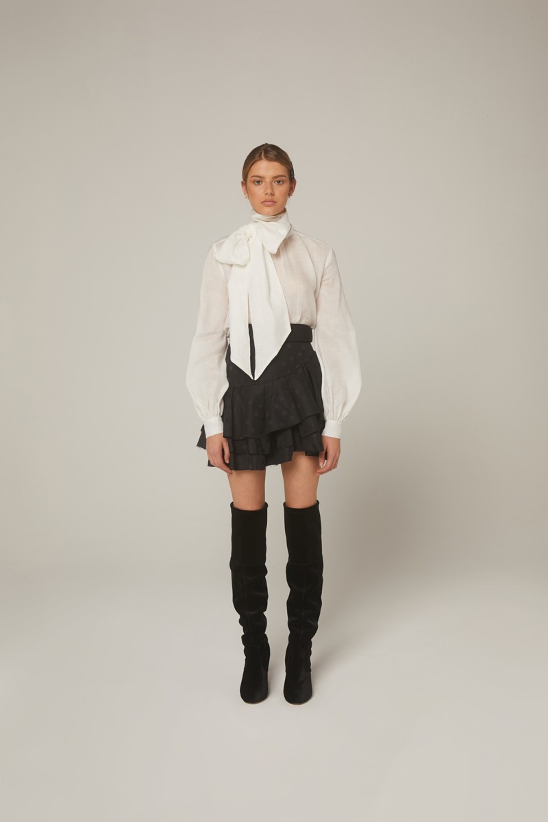 the white blouse