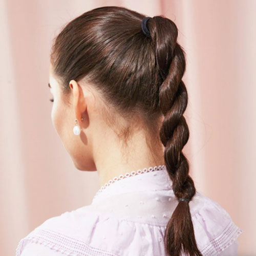 Trenza cordon dos cabos