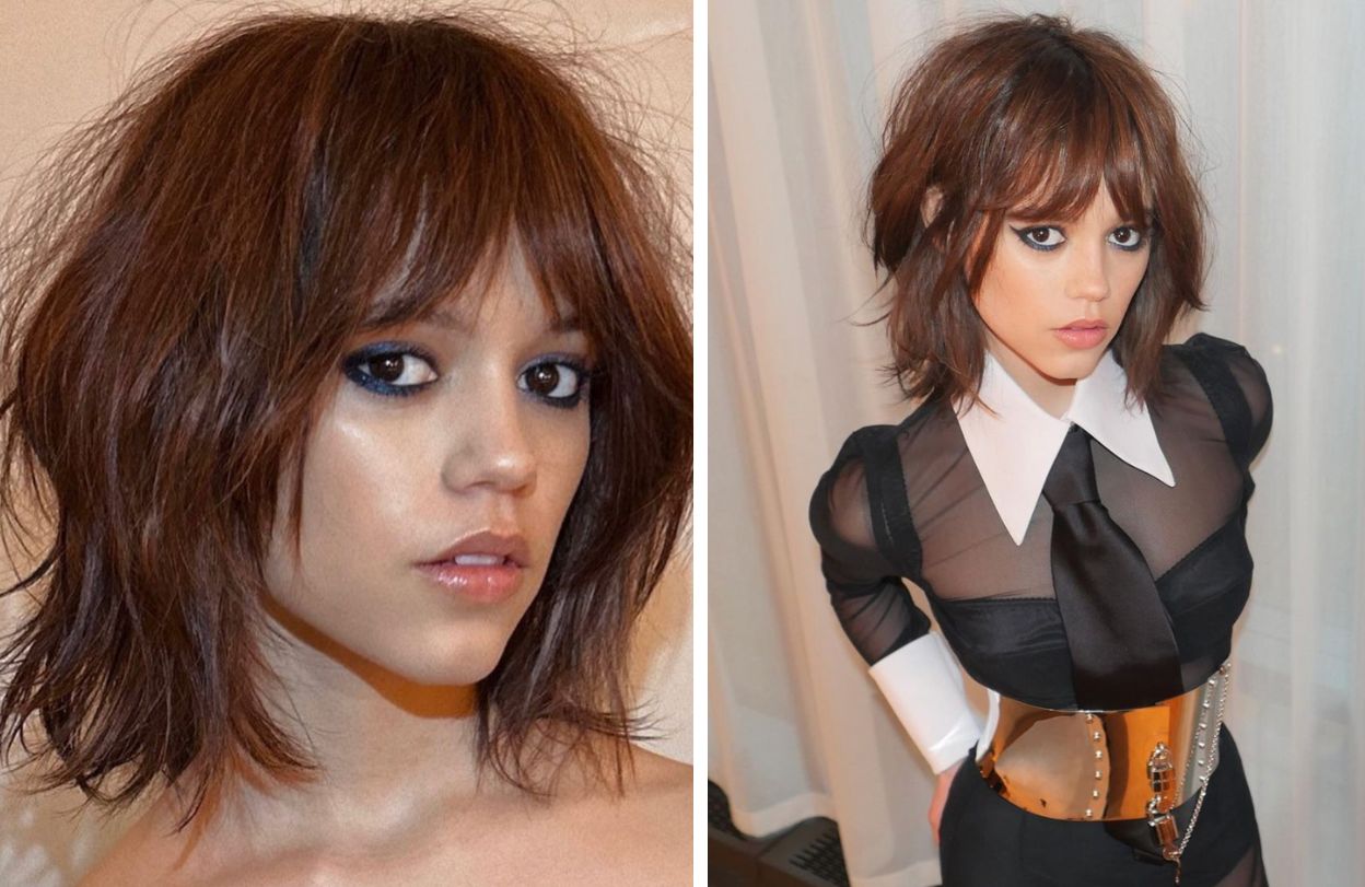 Tendencias de cortes de cabello primavera-verano 2023 6 jenna ortega corte lobojpg