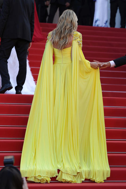 Transparencias, aberturas y encajes en la alfombra roja de Cannes 8 AA1bDIg5