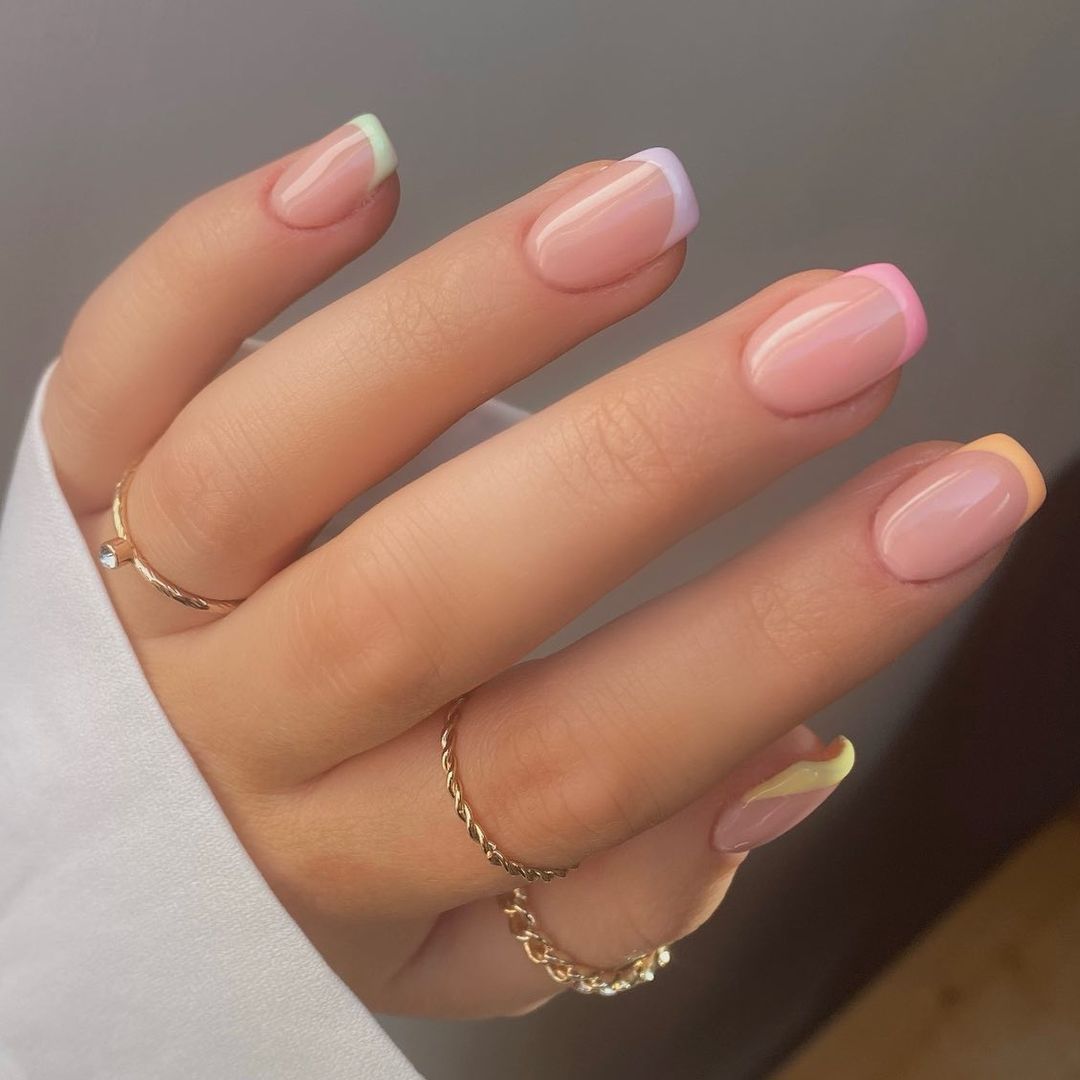 Inspírate con estos diseños para uñas cortas 5 manicura francesa 1628533103