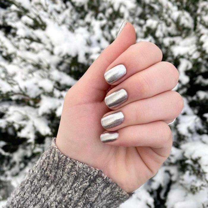 Inspírate con estos diseños para uñas cortas 12 manicura navidad 2022 2