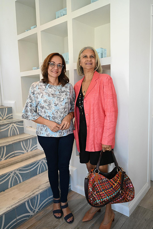 Haidy Cruz comparte sus mejores rutinas de salud a periodistas del área social 4 Lady Reyes y Grisell Lora 1