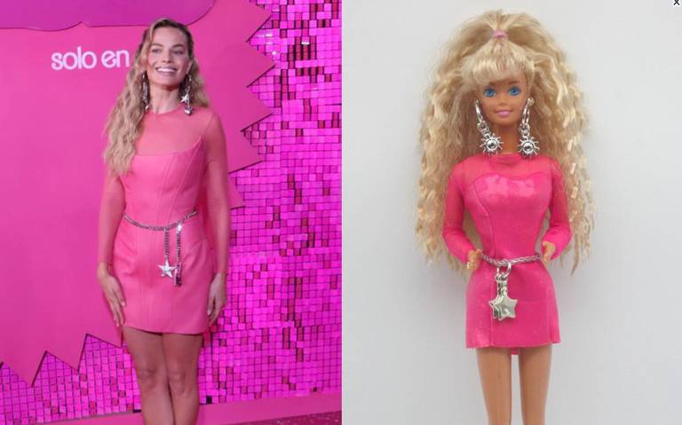 Margot look Barbie