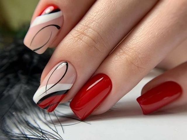 Estos son los colores de uñas en tendencia para este verano 2023 6 Unas rojas