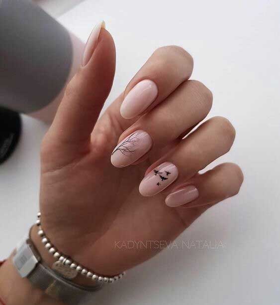 Estos son los colores de uñas en tendencia para este verano 2023 30 unas rosa nude 3